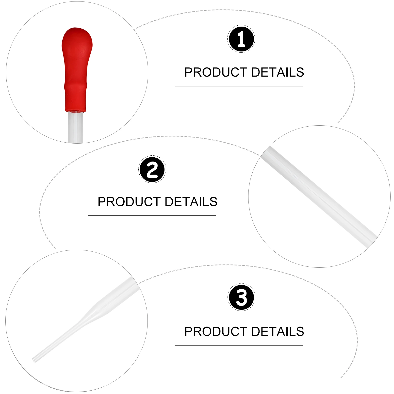 

30Pcs Durable Glass Dropper Transparent Liquid Transfer Pipettes Lab Dropping Tool Set Glass Dropper Liquid Pipettes