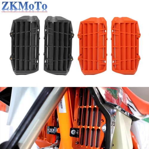 Protector de radiador de nailon para motocicleta, protección de tanque de agua para Husqvarna TC FC TE FE TX FX 125-450 para KTM SX SXF XC XCF XCW