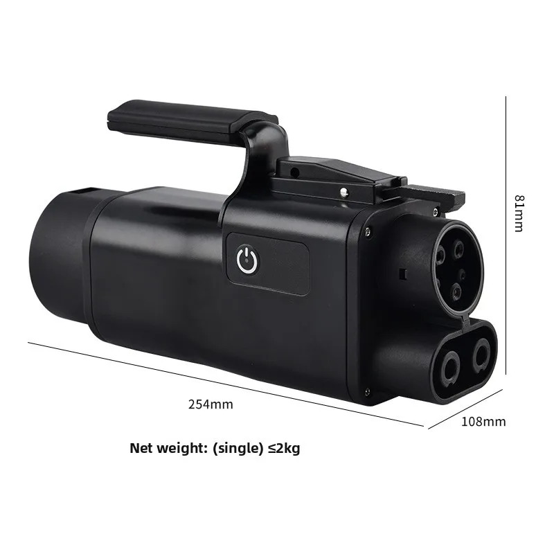 GBT To CCS1 DC Adapter 300KW 400KW IP65 IP67 DC Fast Charger Connector In-Stock EV Charging Converter Car Charger Adapter