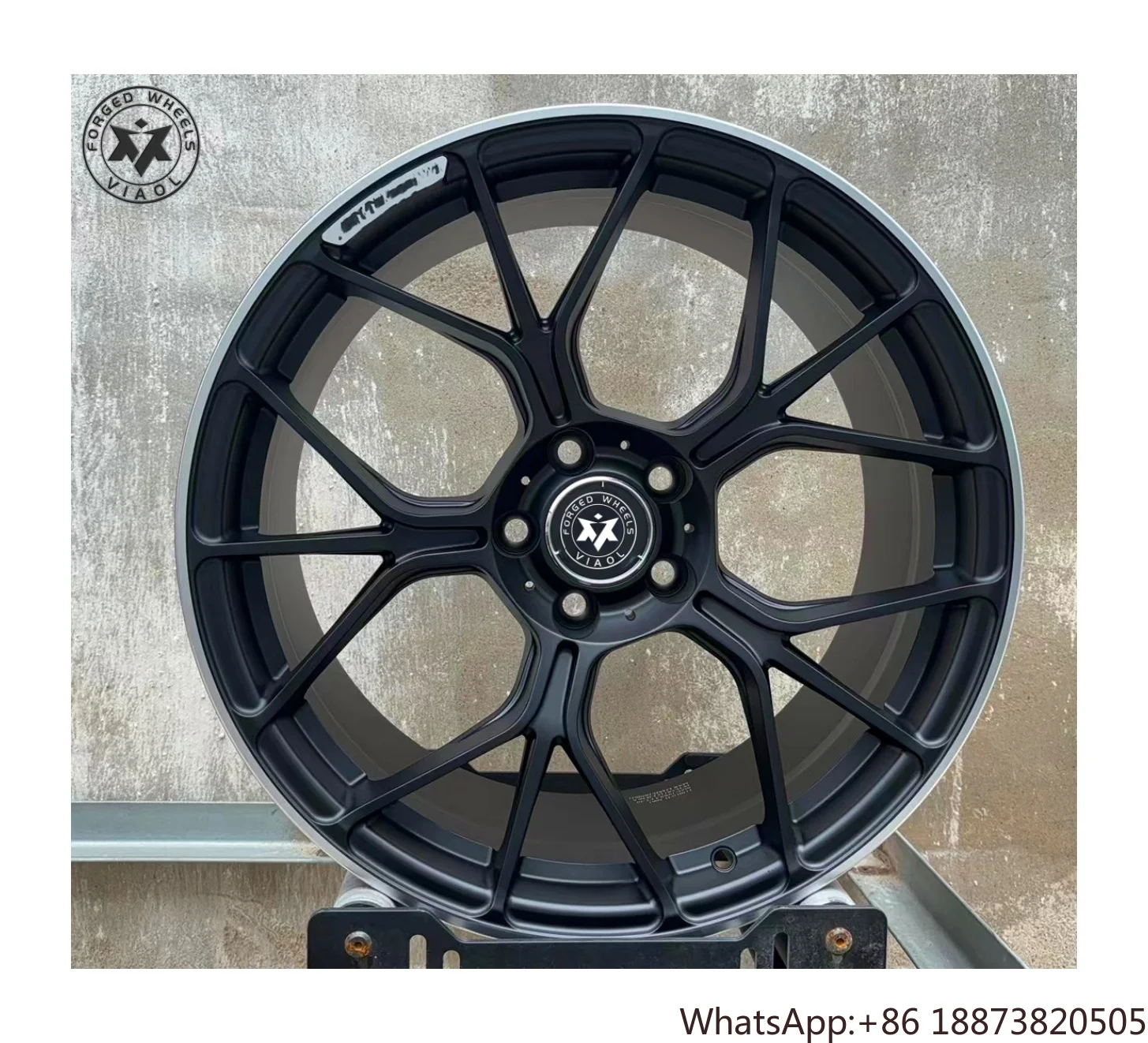 

M Viaol Satin Black для BMW для Benz для Ferrari Monoblock Кованые колеса 5X120 5X112 5X114.3 18-22 Новое состояние для M2 M3 M4 E6