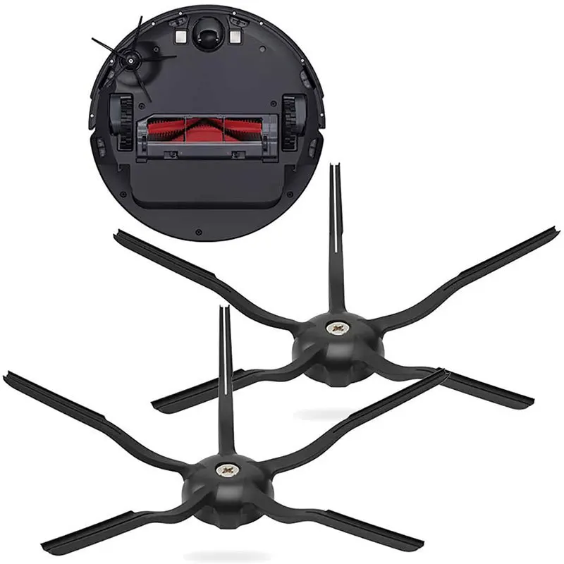 Силиконовая боковая щетка на 5 рычагов для робота-пылесоса Xiaomi Roborock S7 S7 Max S7 Maxv T7S Plus S6 S5 MAX S50 S55 E35 E2 G20