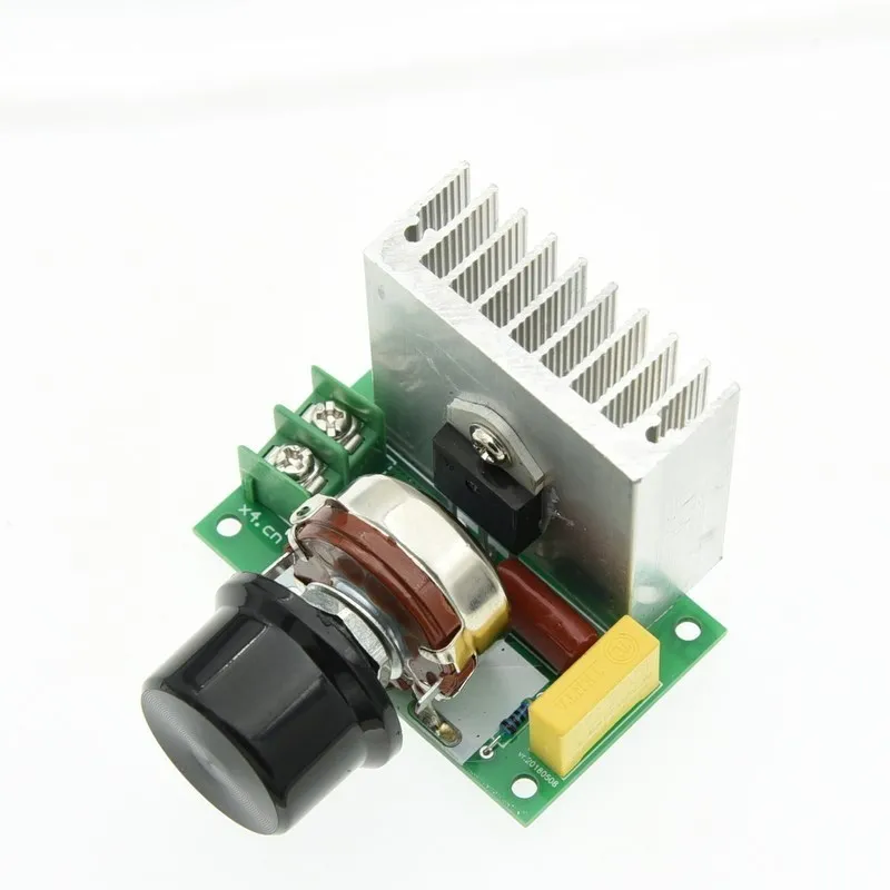 4000W AC 220V Hochleistungs-SCR-Spannungsregler Dimmer Motor-Drehzahlregler für Elektrische Öfen und Warmwasserbereiter – Detail 3