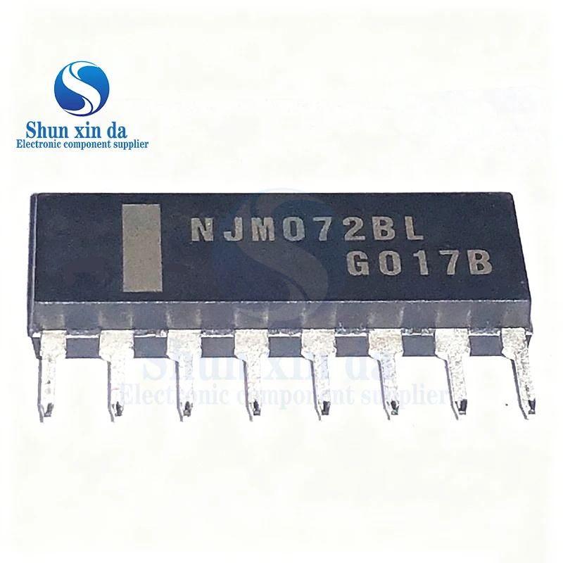 

10 шт. NJM072BL ZIP8 NJM072 ZIP-8 в наличии, набор микросхем IC