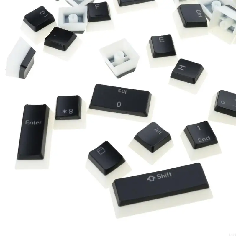 

K43B 1Set Double Shot Keycap 108 клавиши пудинга пудинг подсветка