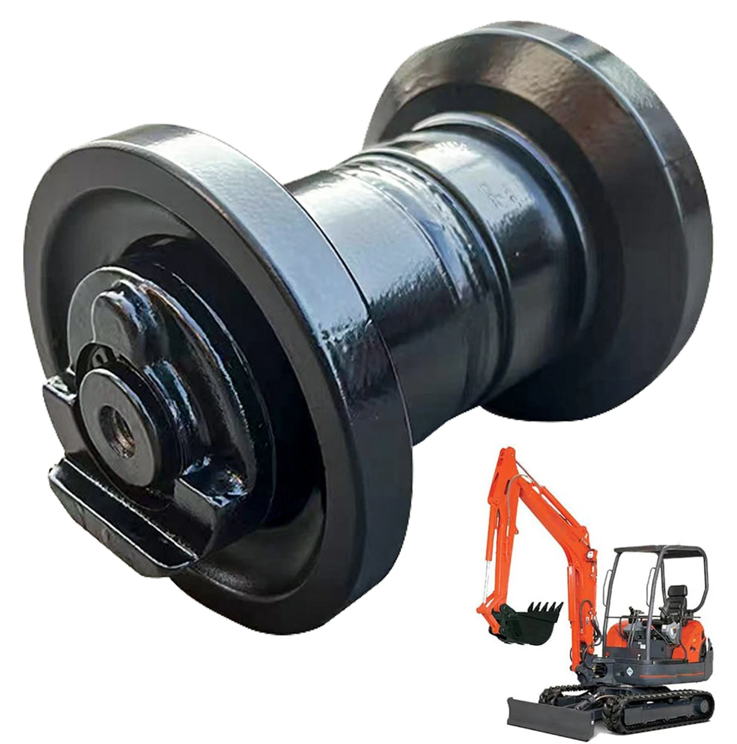 Bottom Roller RB511-21704 RB511-21705 Replacement for Kubota KX040-4 KX121-3 KX91-3 KX71-3 U25 U35 U30-3 U35-3 Excavators