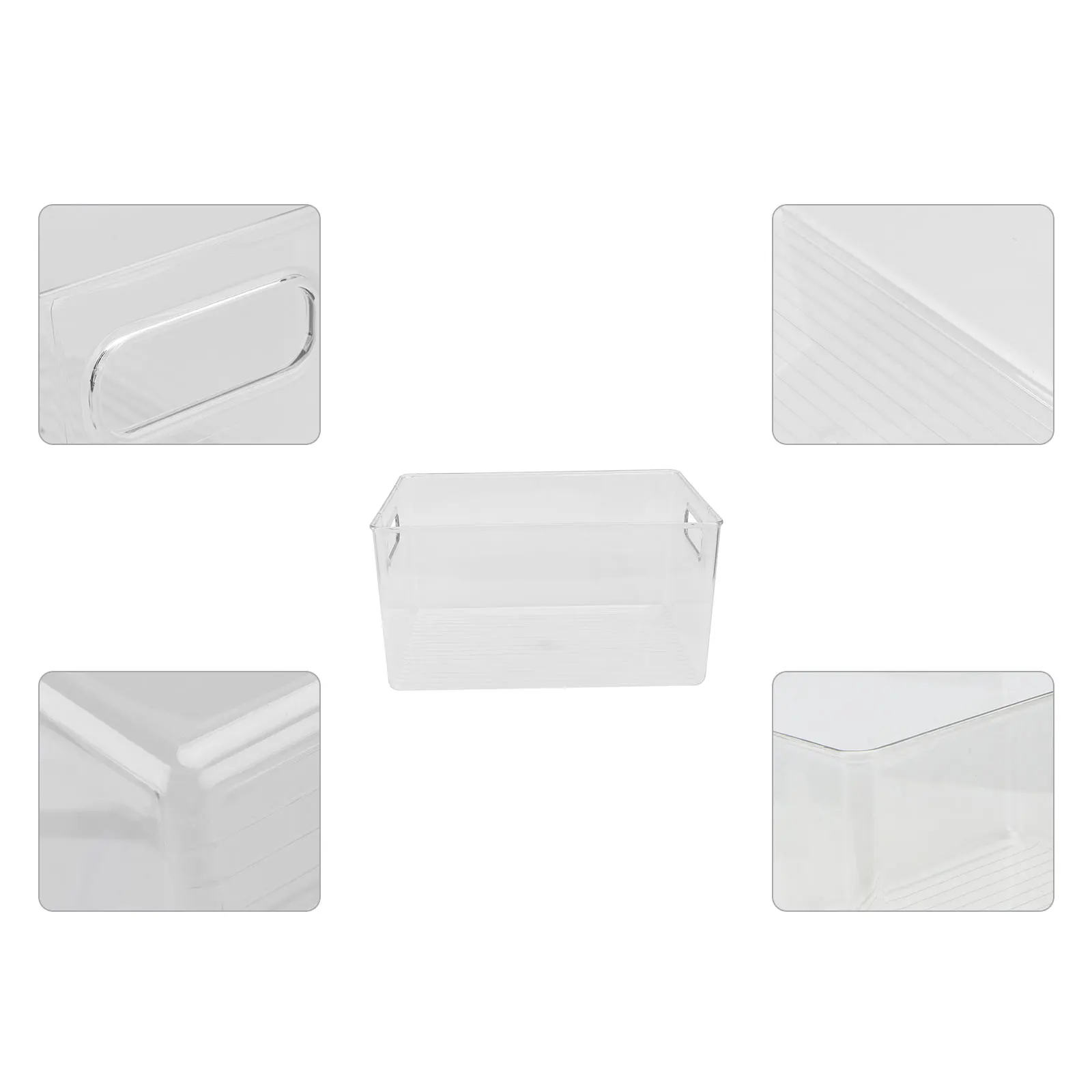 

Book Organizer Container Storage Box Book Organizer Multipurpose Storage Box Transparent Book Organizer