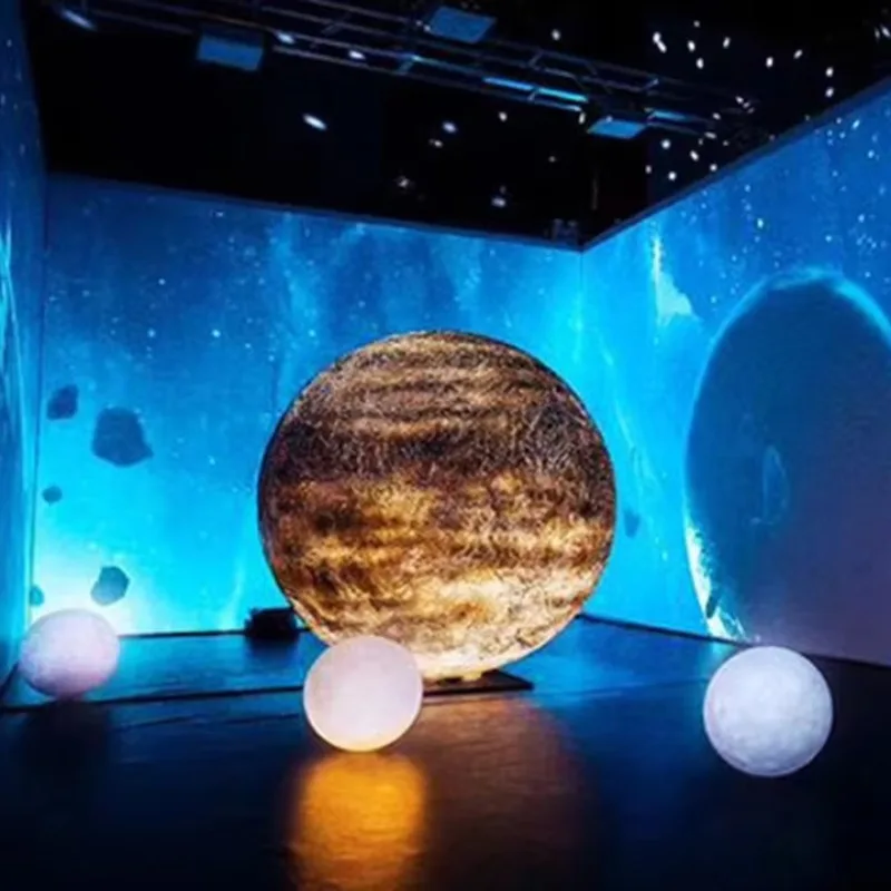 High Resolution Customized Led Sphere Shape Billboard Art Create Wifi/4g/usb/cloud Smart Control Globe Led Display
