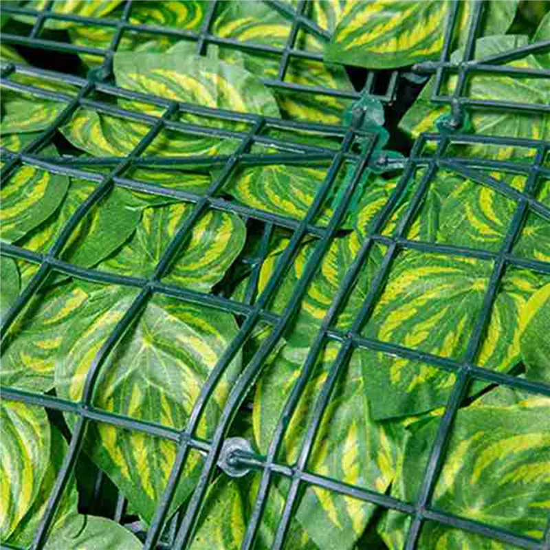 

AA81-2X 0.5X3 M Wall Plant Fence Leaves Artificial Faux Ivy Leaf Privacy Fence Screen Decor Panels Hedge
