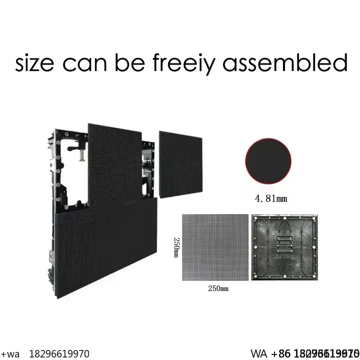 

Outdoor P4.81 Waterproof LED Display Rental for Advertising Commercial Activities Exhibitions