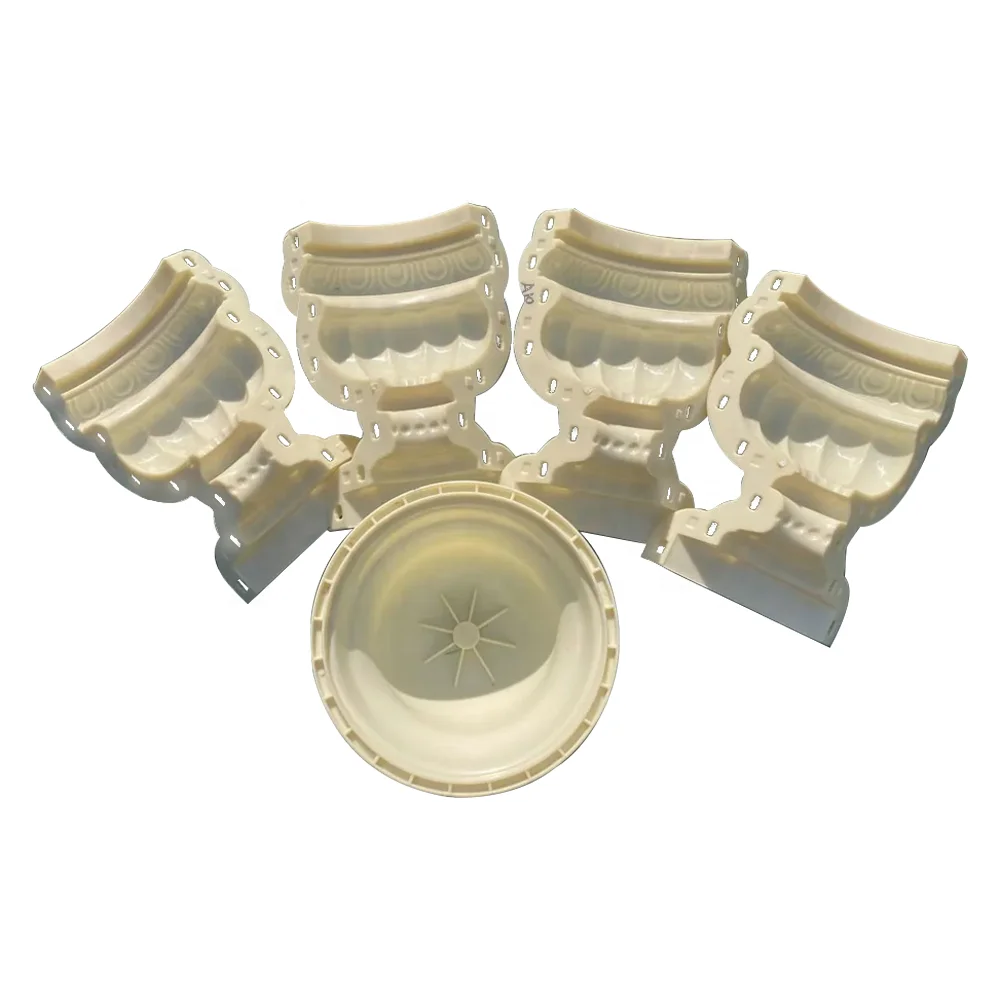 Moldes para macetas de alta calidad para proyectos de jardín DIY, moldes para macetas de hormigón, moldes de hormigón de plástico ABS para decoración del hogar