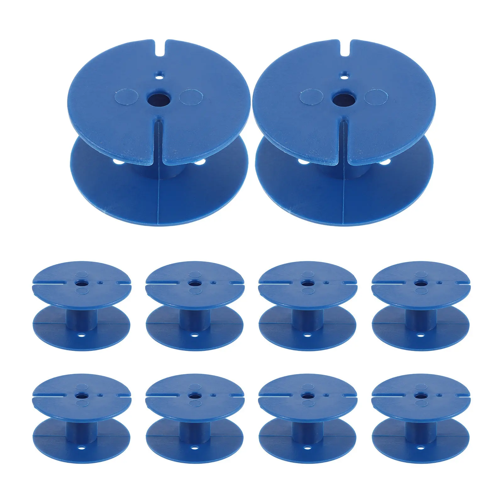 10Pcs Plastic Speaker Crossover Inductor Bobbin 1.6x0.8 Coil Former Loudspeaker Audio Winding Frame Crossover Coil Bobbin