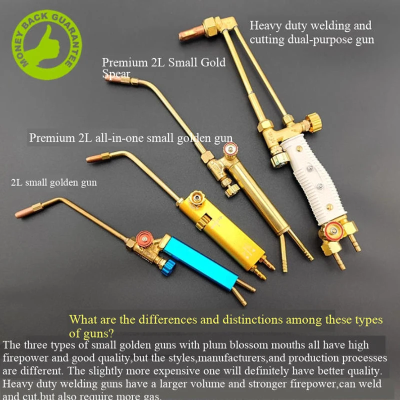 

Small Gold Gun 2L Small Welding Tool Welding Torch Refrigerator Air Conditioning Welding Repair Tool