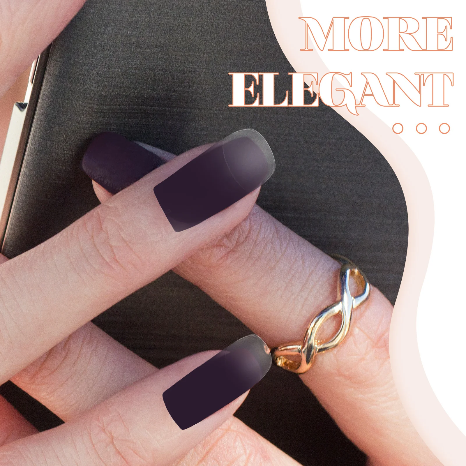 

Clear Full Cover Fake Nails Tips 1 Box End Design for DIY Manicure Nail Art Extensions Decor Suitable for Wedding