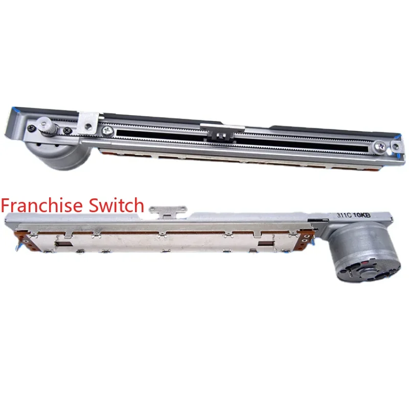 1PCS Potenciómetro de motor de deslizamiento directo con reverberación B10K128 Cm QU-16 QU32