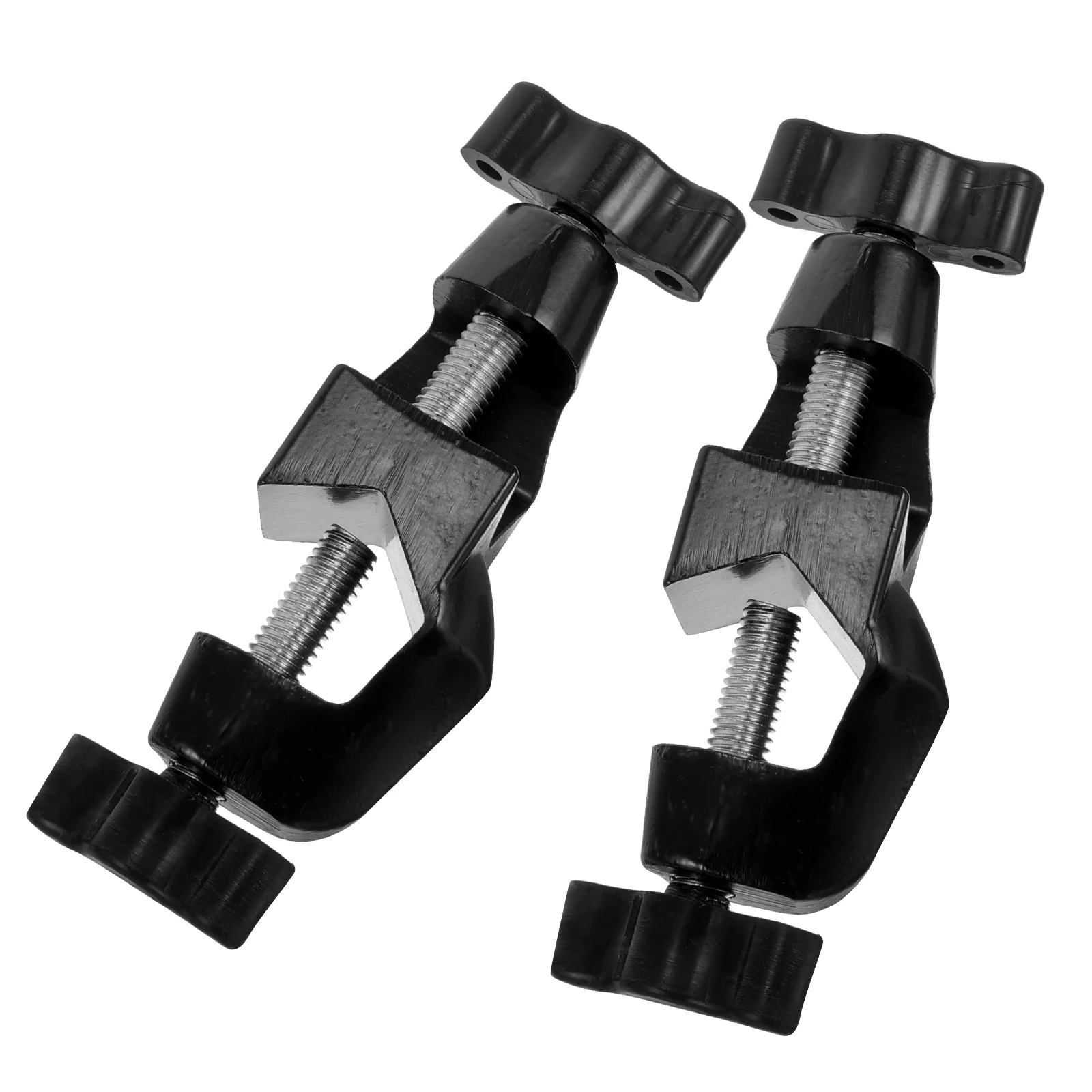 2pcs Zinc Alloy Cross Clamp Holder Adjustable Bracket Beaker Desk Heavy Duty Clamps Lab Stand Right Angle Support Cross Clamp