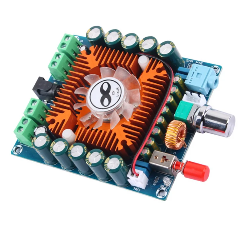 【HOME-TOOLS!】High Fidelity TDA7850 Four Channel Car HIFI Digital Power Amplifier Module Board 50Wx4 Fever Level