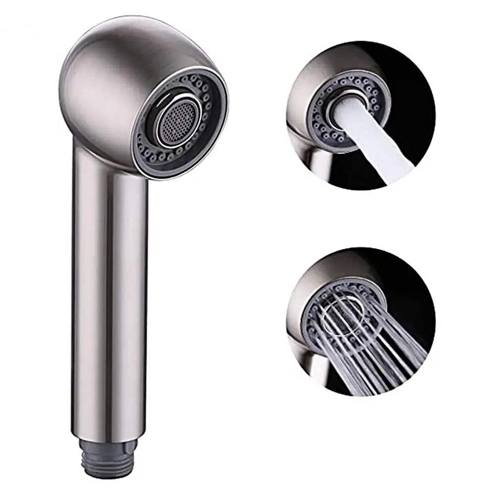 Faucet Sprinkler Durable Sink Sprayer Nozzle 2 Colors Rust-Resistant  Useful High-Pressure 2-Functions Pull-Out Sprayer Head