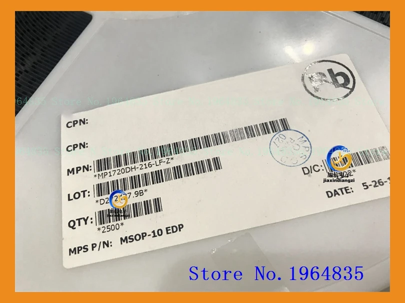 5pcs/lot MP1720DH-216-LF-Z MSOP10