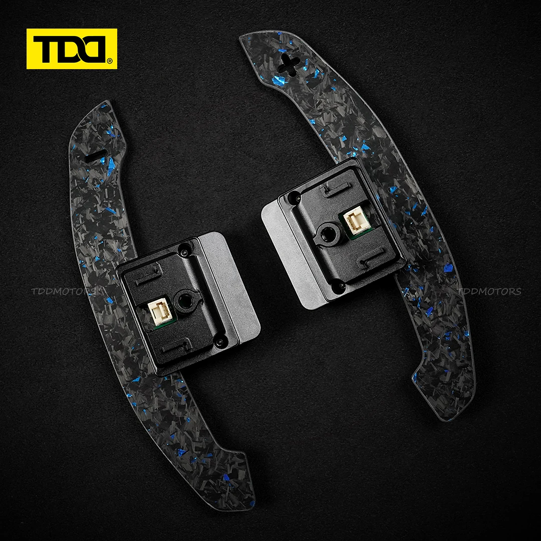 TDD Carbon Fiber Magnetic Paddle Shifter For BMW G60 Standard Wheelbase 2023- Touring G61 2024- G68 Long Wheelbase 2024- G45 G48