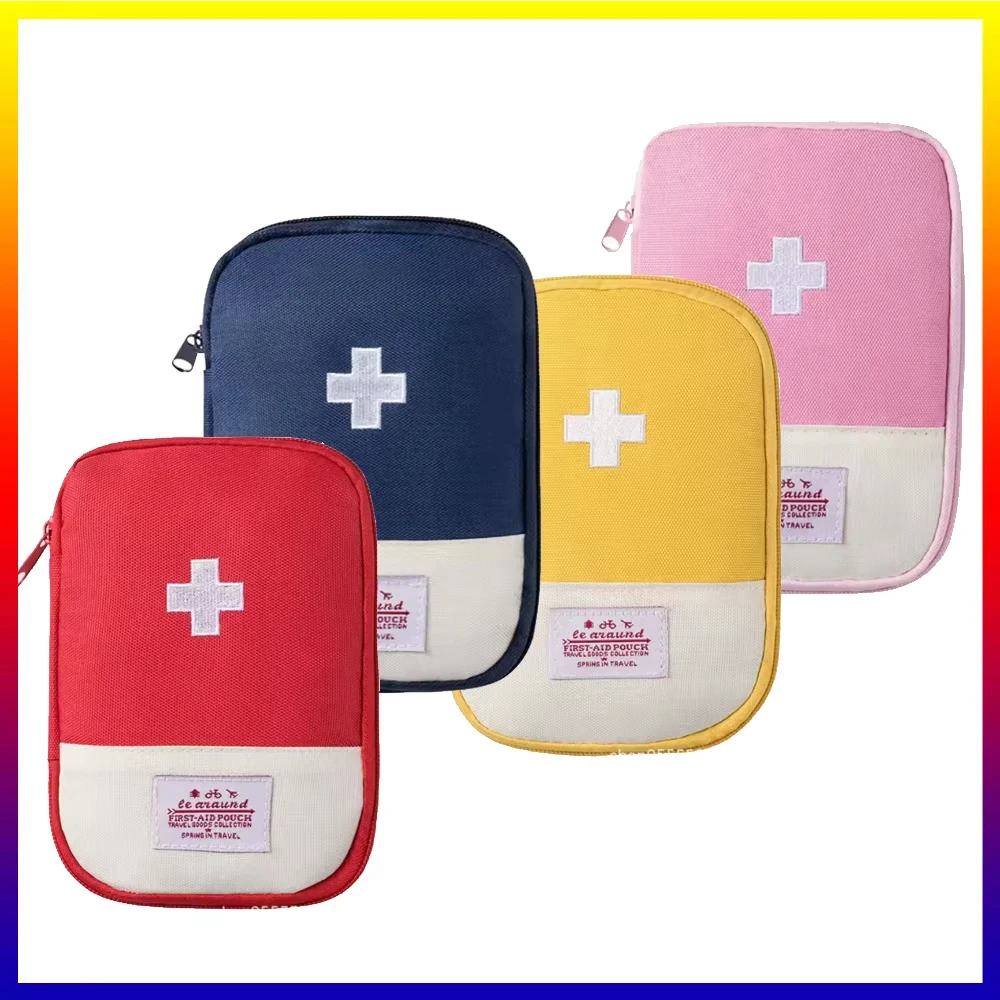 13*18cm 1pcs Portable Medicine Epidemic Prevention Kit Outdoor Travel Medicine Storage Box Portable Health Kit Medical Emergency
