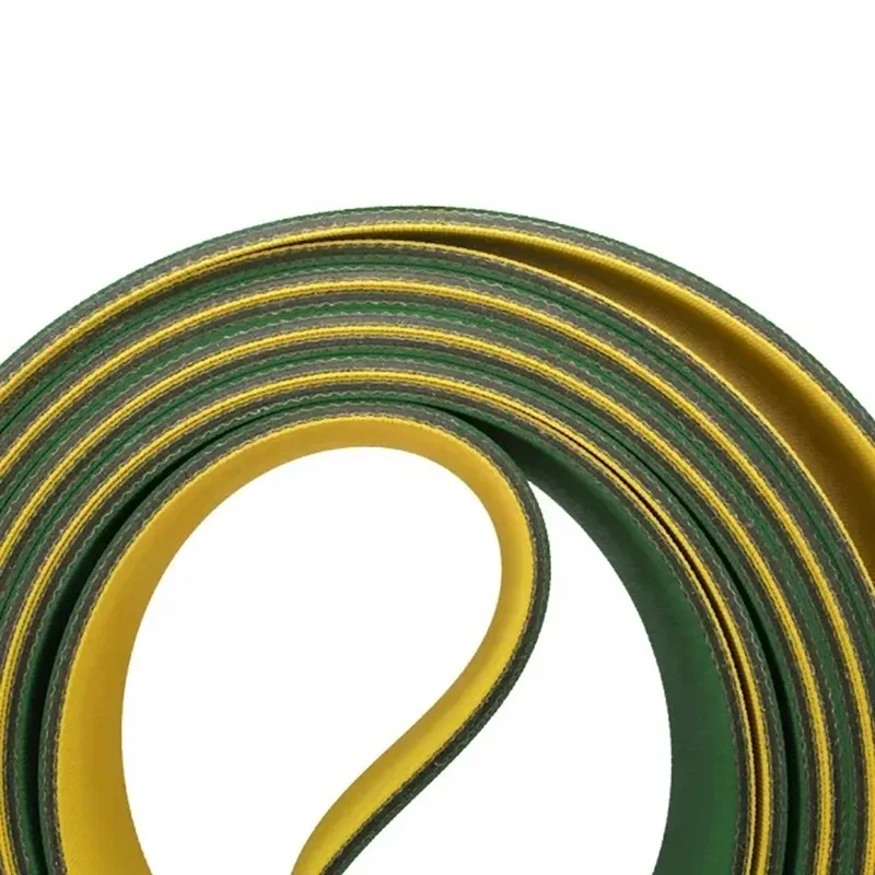 High Speed Falt Drive Belt 2x120*2060 Rubber Nylon Belt Chip Base Band Textile Transmission Belt Customized Conveyor Belt