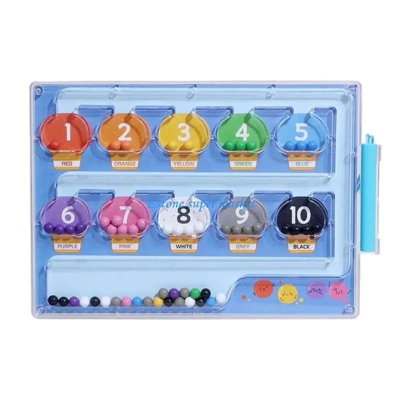 090B Educational Maze Walking Bead Puzzle Kids Fine Motor Skill Training Toy