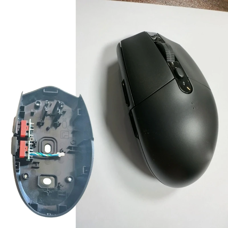 

Компоненты мыши K43B, включая нижнюю оболочку и боковые кнопки, для G304