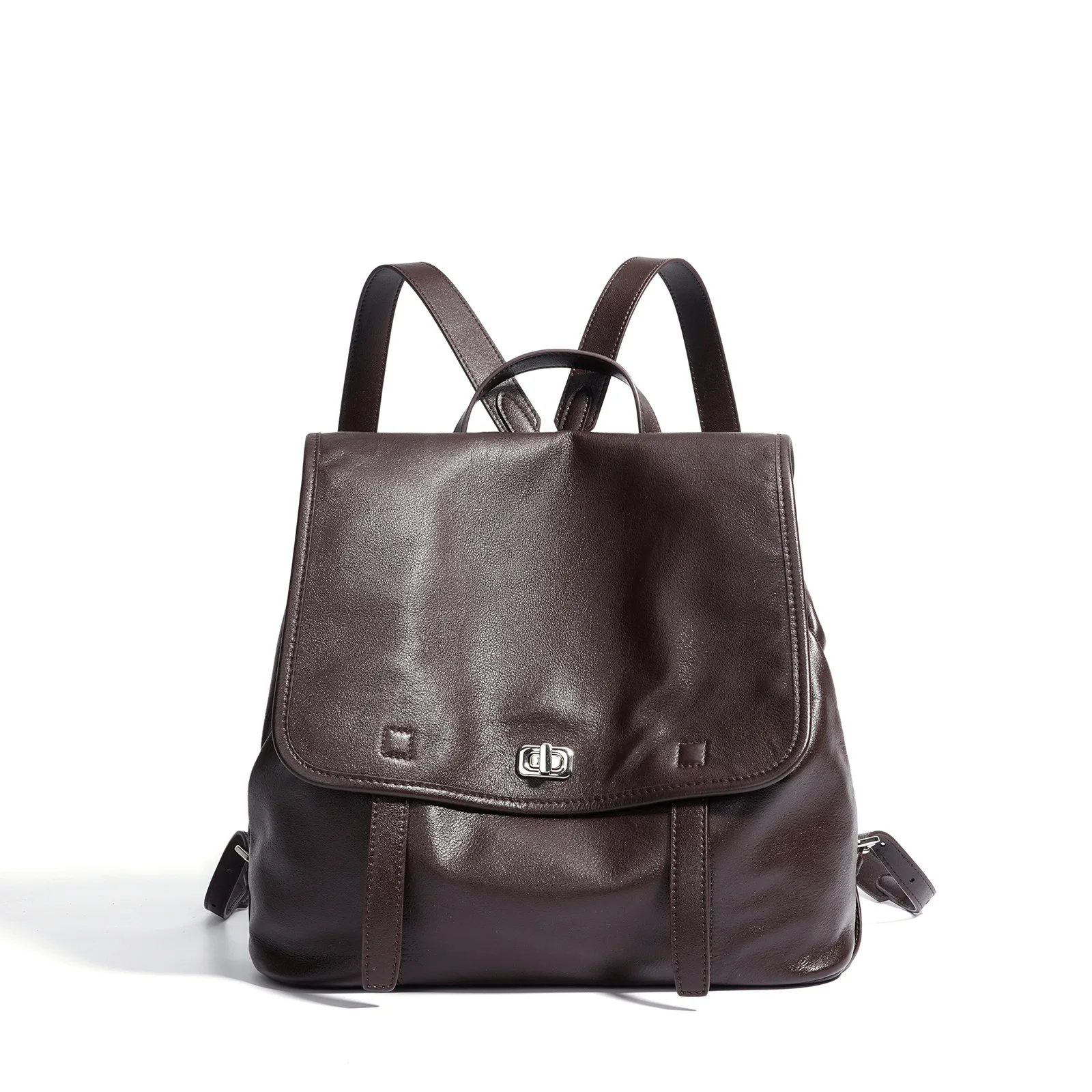 100% Vegetable Tanned Leather Backpack for Women, 2026 New Travel Commute, Сумка Женская