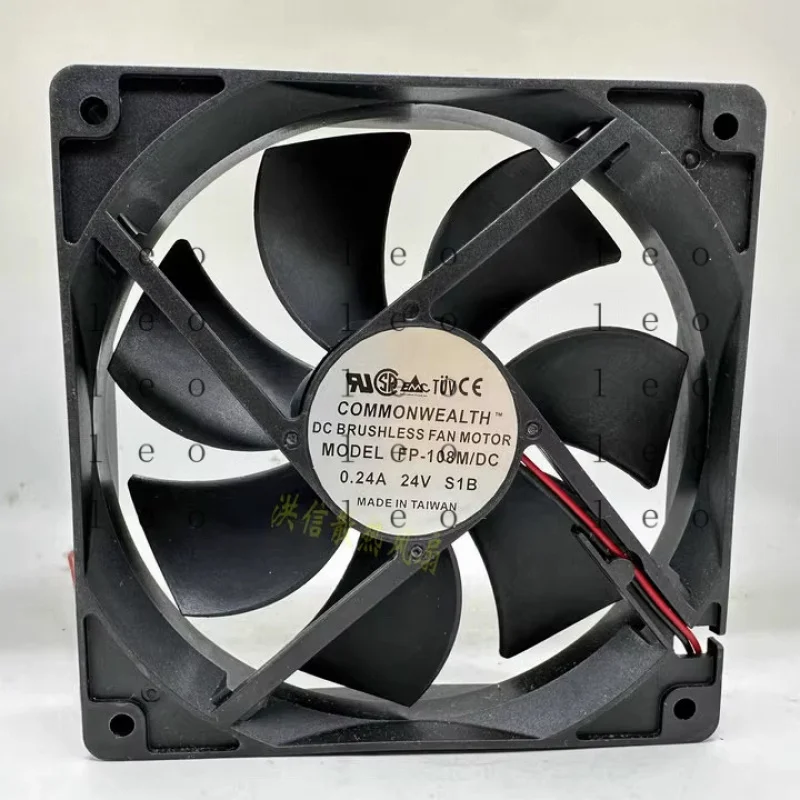 

1PCS for Commonwealth FP-108M/DC 0.24A 24V S1B Inverter Fan 120*25MM