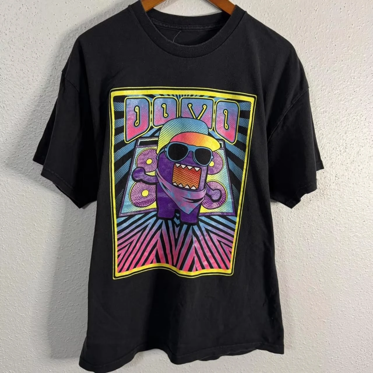 2026 Summer Rhinestone Funny Pattern Daily T-Shirts Men and Women Simple Color Block Versatile Gothic Short-Sleeves Loose Tees