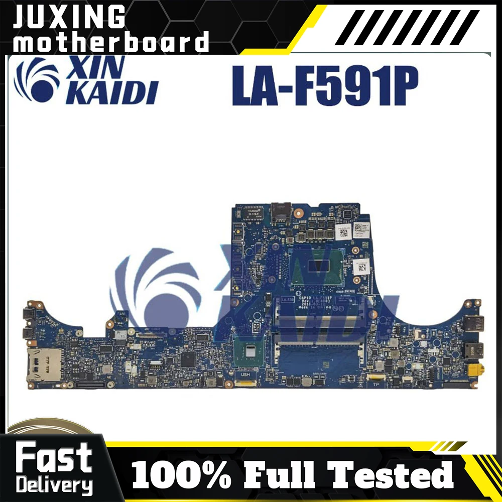 LA-F591P For DELL Precision Precision 15 7530 LA-F591P Mainboard i3 i5 i7 CPU 100% Tested Laptop Mainboard
