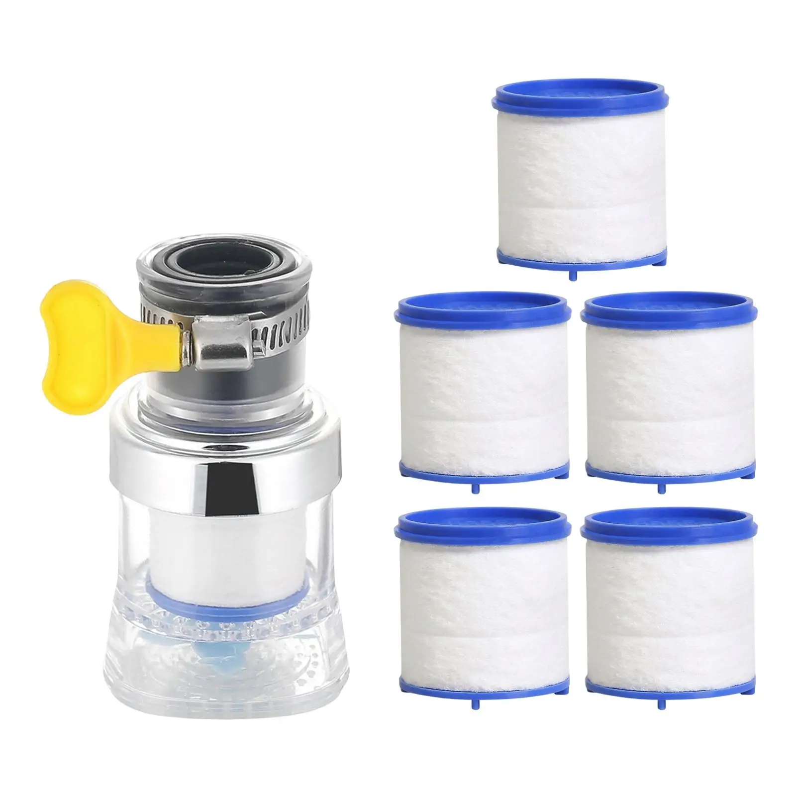 Filter Nozel Keran Penghemat Air Universal untuk Wastafel Kamar Mandi dan Keran Dapur