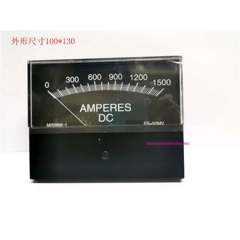 

M20969-1 ammeter DC1500A DC50MV 100*130 submerged arc welding machine.