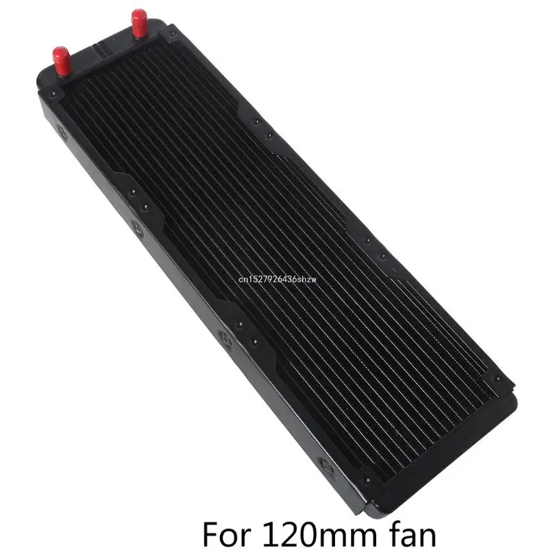 Aluminum Radiator 18 Pipes Aluminum Heat Exchanger Liquid Cooling Heat Sink Dropship