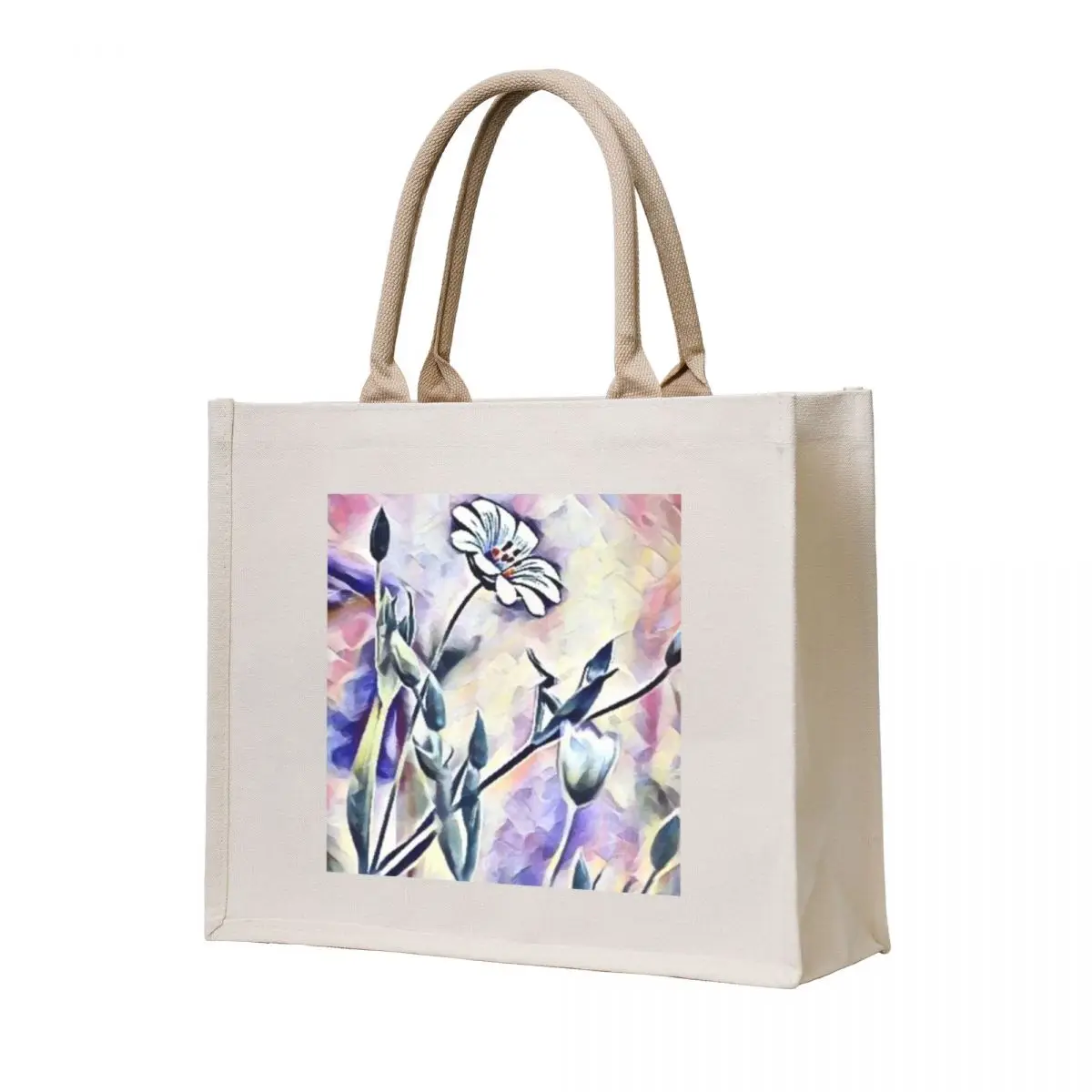 

Meadow flowers Tote Bag Beach bag Big bag women Canvas shoulder Women bags
