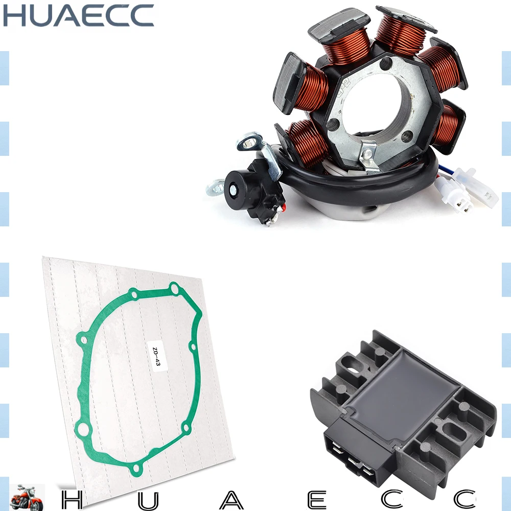 

Для Yamaha XT125 XT125R XT125X 07-08 YBR125 YBR125ED 3D9 05-06 YBR125ESD 3D9 2008 2011 катушка статора + прокладка + регулятор выпрямителя