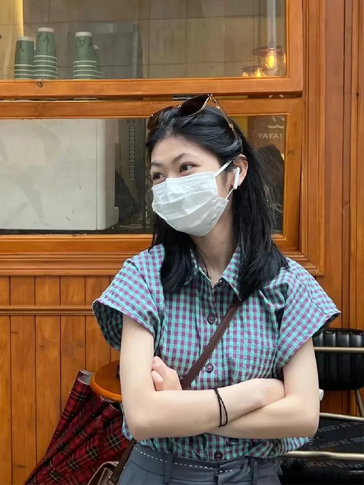 

Ретро-жакет в японском стиле для женщин, летний, свободный, повседневный, с воротником, модный, для утренних прогулок и вечерних мероприятий