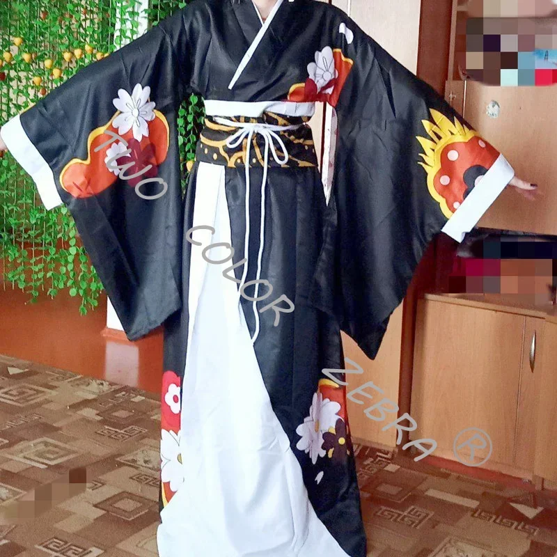 Kibutsuji Muzan Cosplay Costume Anime  Kimetsu no Yaiba Cosplay Costumes Women Kimono Uniforms Clothes Wig Dresses