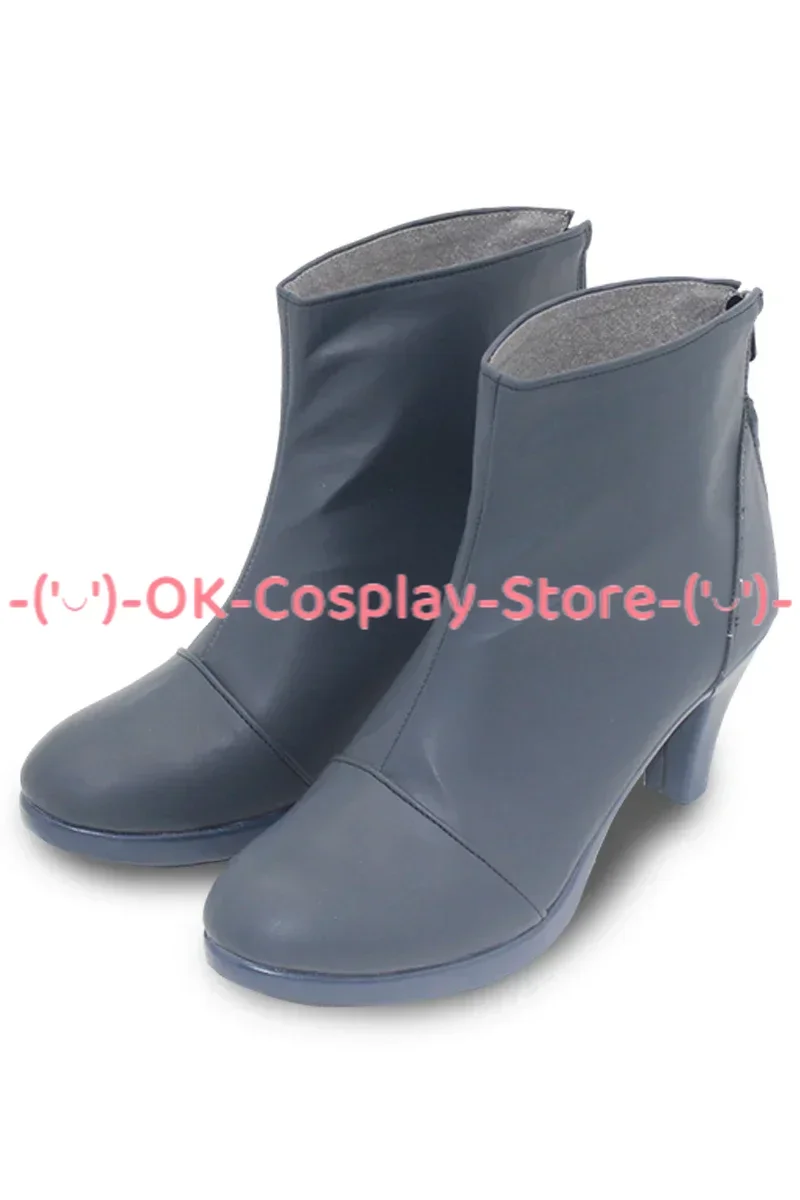 Game Blue Archive Ogata Kanna Cosplay Schoenen Pu Lederen Schoenen Halloween Carnaval Laarzen Cosplay Prop Op Maat Gemaakt