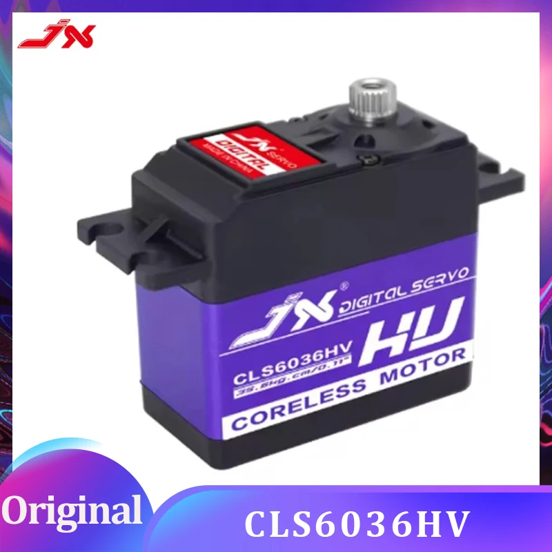 

JX Servo CLS6036HV 60g 36kg Coreless Metal Gear Digital Servo for RC Helicopter Spare Parts