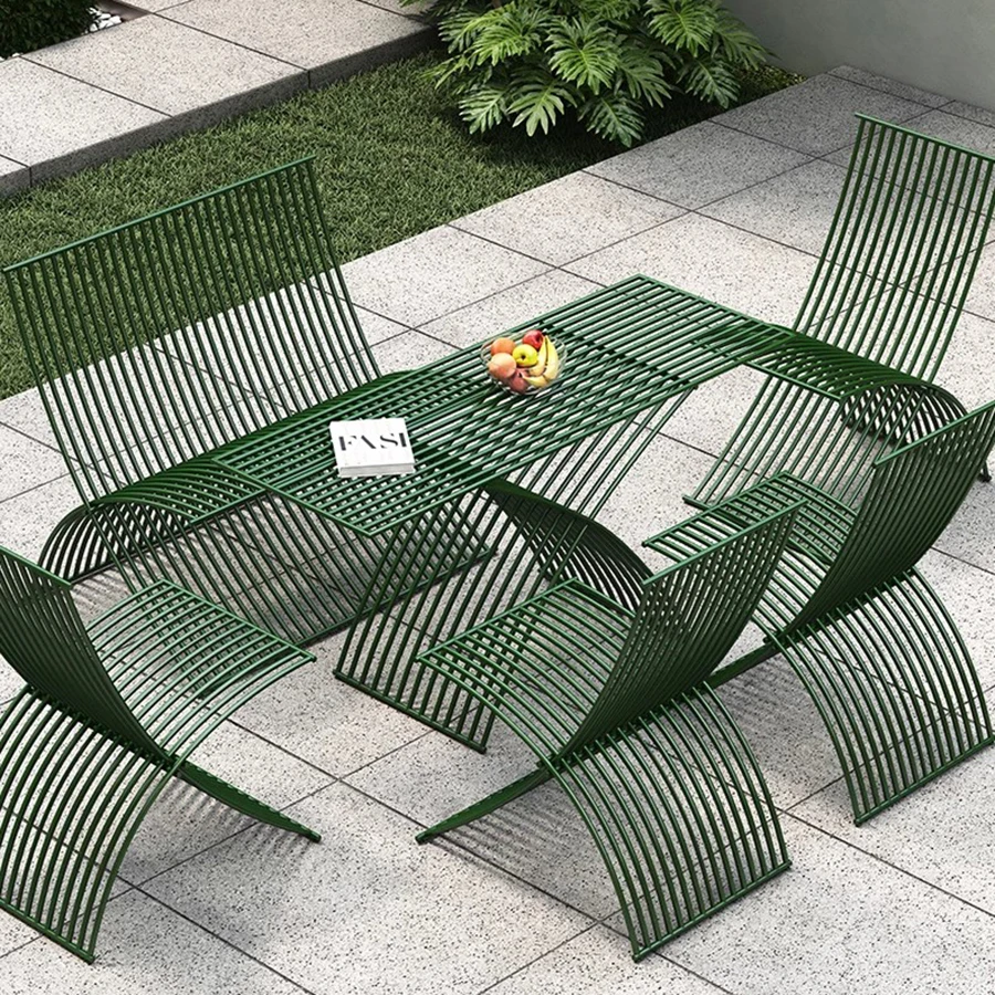 Pool Lounge Outdoor Furniture Sets Sectional Back Yard Patio Furniture Sets Home European High Quality Mueble Gardin Home Decor