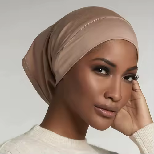 Cotton Modal Inner Hijab Undercap Muslim Turban Islam Underscarf Hijab Bonnet Soft Stretch HIjabs Tube Cap Turbante Mujer Hat - Image 2