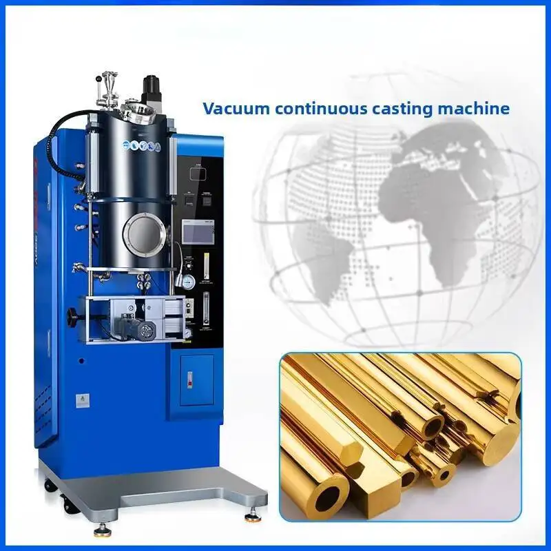 

High-density Machine Precious Metal Bottom Pulling Continuous Casting Equipment Small Vacuum Anti-oxidation