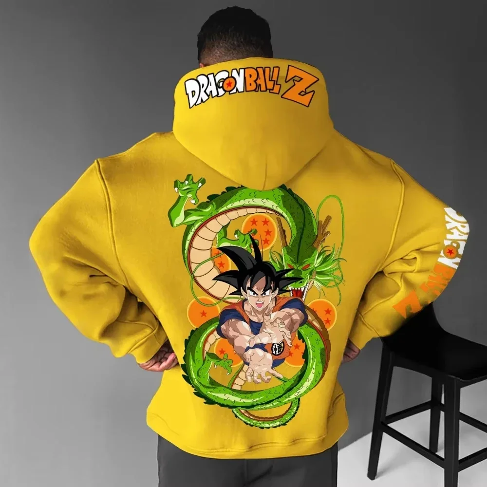 

Dragon Ball Men's Hoodie Super Goku Dragon Anime Autumn/Winter Boys' and Children's Long Sleeve Casual Parent Child Wear