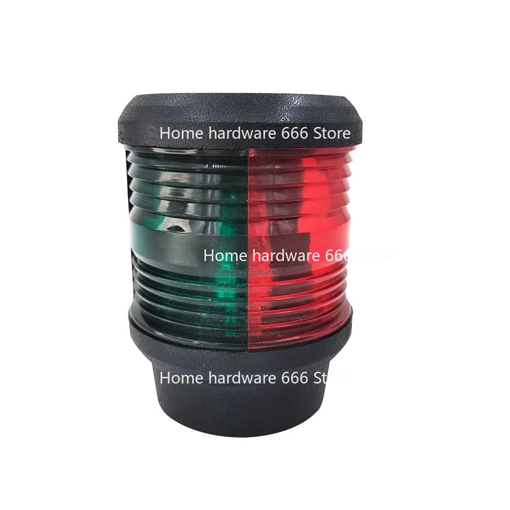 ملحقات اليخوت البحرية LED حلقة الضوء الملاحة البحرية طبقة مزدوجة مصباح إشارة ليلة الاتصال ضوء مرساة الملحقات #5