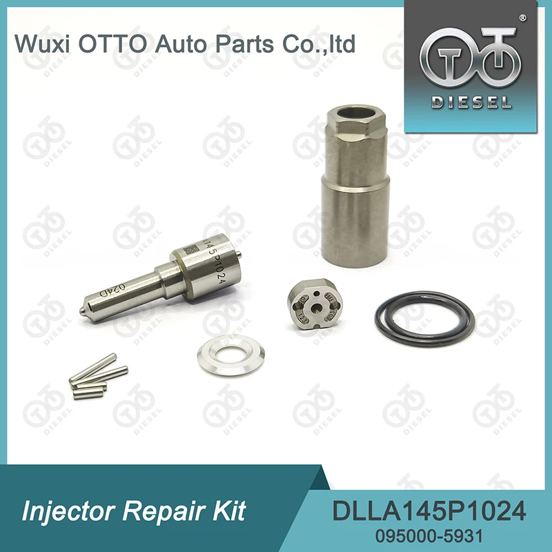 Injector Repair Kit  For 095000-77601 ，Common Rail Nozzle DLLA145P1024