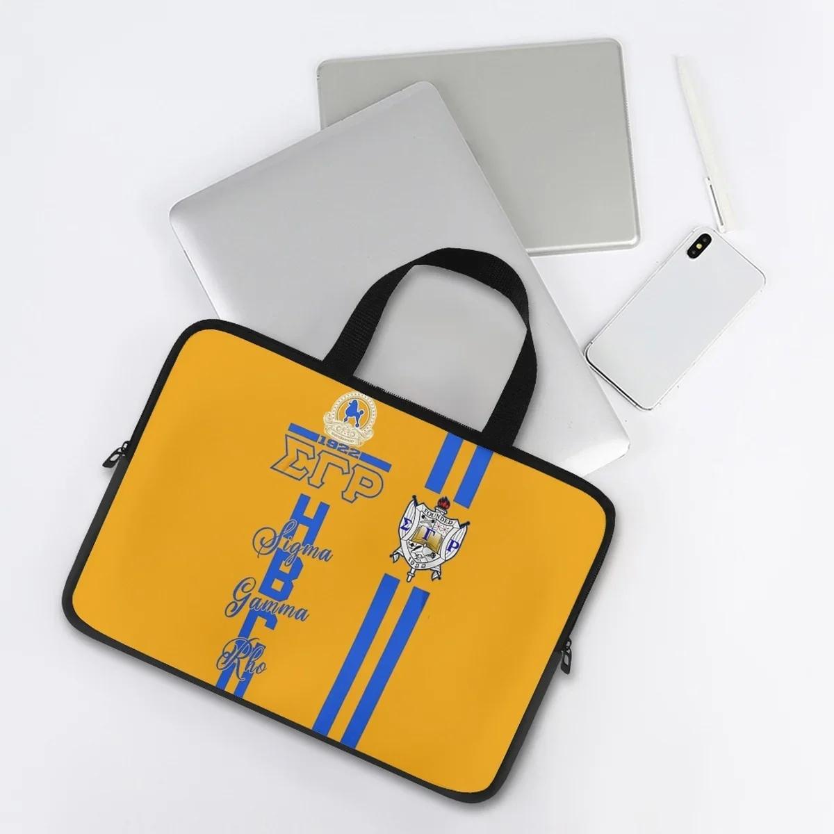 

10 12 13 15 17Inch Tablet Bag PC Handbags Sigma Gamma Rho Custom Commuter Portable Travel Computer Case PC Carry Cover Pouch