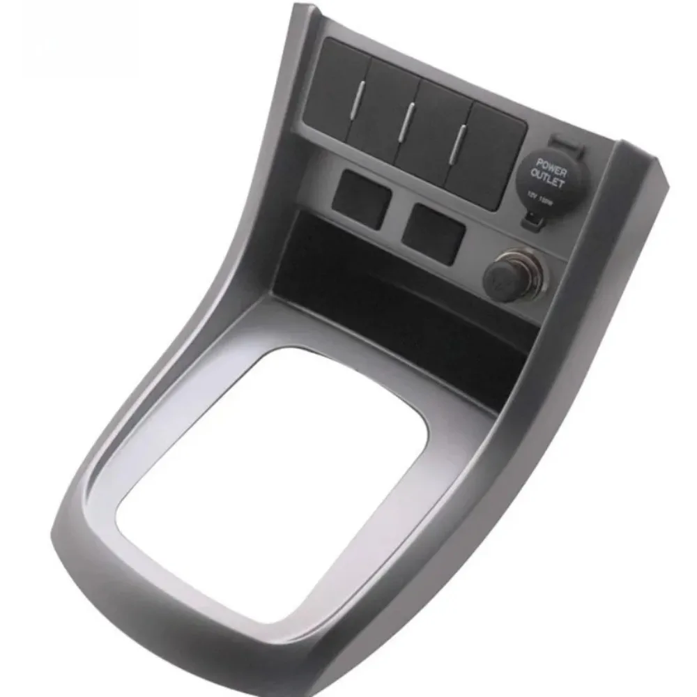 1068050160 Car Gear Shift Dust Boot Bracket Frame Cigarette Lighter Auxiliary Power Socket Trim Panel for Geely for Emgrand 2013