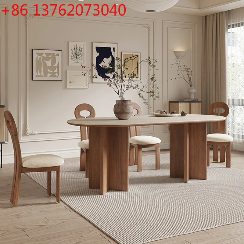 

Размер массива дерева для квартиры, травертин, каменная плита, североамериканский черный орех, светлый французский овальный обеденный стол и стулья