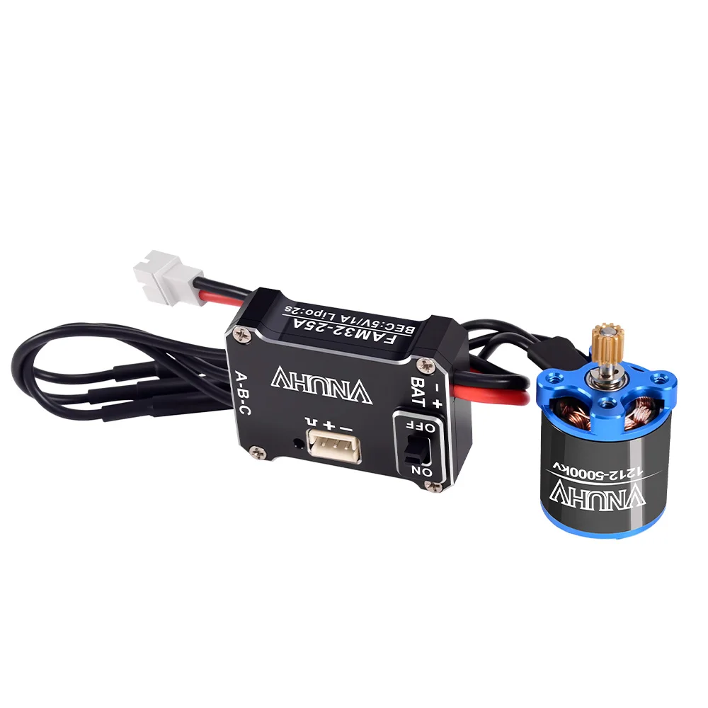 1:30 Axial SCX30 Scale Rock Crawler External Brushless Motor Set 25A 1212-5000KV